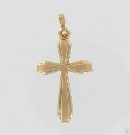Ristiriipus, kaiverrettu, korkeus 32mm, 585, paino 0,8g Paino: 0,8 g
