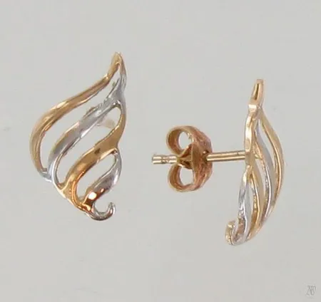 Korvakorut, korkeus 13mm, 585, paino 0,9g Paino: 0,9 g