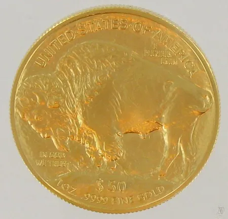 Kultaraha American Buffalo nimellisarvo 50 dollars, 31,1g 9999 Paino: 31,1 g
