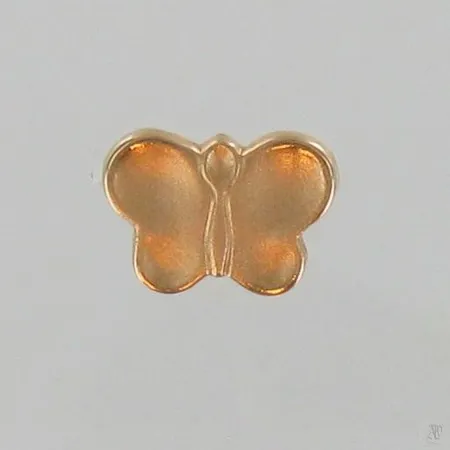 Rintamerkki, tausta puuttuu, korkeus 11mm, 585, paino 1,8g Paino: 1,8 g