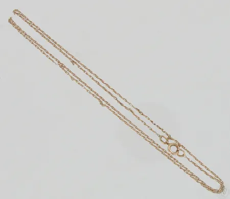 Viallinen kaulaketju, 583, paino 1,9g Paino: 1,9 g