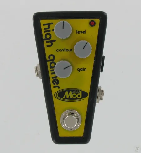 Pedali Mini Mod High Gainer, DC-9V AC Adaptor.