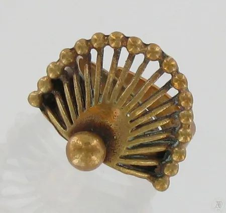 Sormus, design P.Sarpaneva, koko muunneltava, pronssia