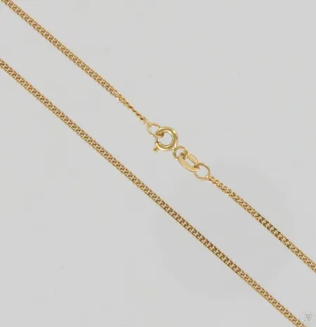 Panssarikaulaketju, pituus 42cm, 585, paino 3,6g Paino: 3,6 g