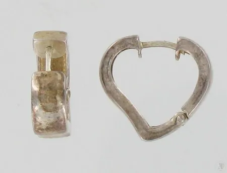 Korvakorut, korkeus 18mm, 925, paino 3,7g Paino: 3,7 g