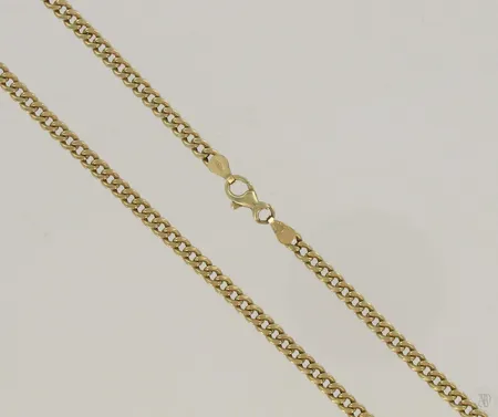 Panssarikaulaketju, pituus 44cm, 585, paino 6,6g Paino: 6,6 g