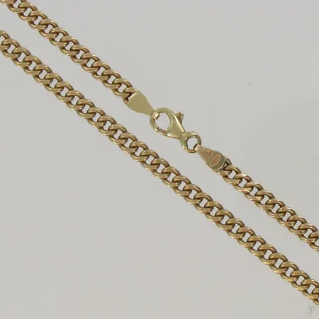 Panssarikaulaketju, ontto, pituus 51cm, 585, paino 7,3g Paino: 7,3 g