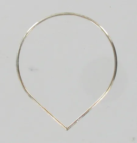Rannekoru, Ø 60mm, 925, paino 6,1g Paino: 6,1 g