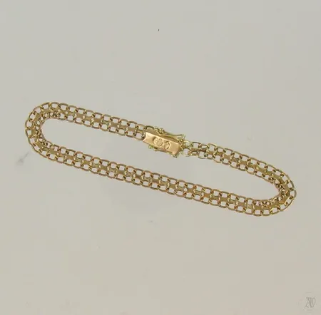 Bismark-ranneketju, pituus 190mm, 585, paino 6,5g Paino: 6,5 g