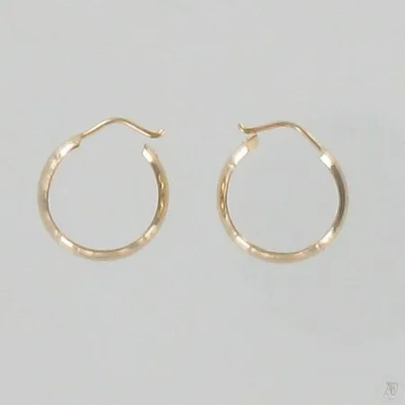 Korvarenkaat, Ø 15mm, 585, paino 0,9g Paino: 0,9 g
