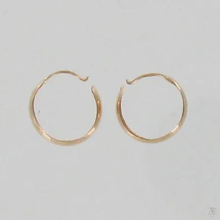 Korvarenkaat, Ø 15mm, 585, paino 0,8g Paino: 0,8 g