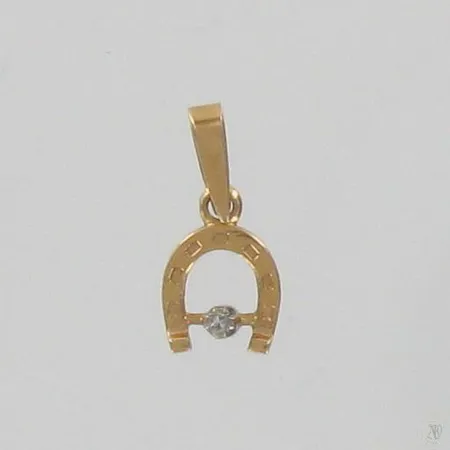 Hevosenkenkäriipus, korkeus 14mm, 750br, paino 0,5g Paino: 0,5 g