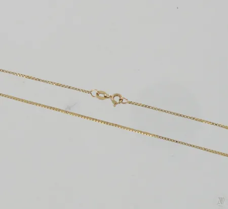 Venetsia-kaulaketju, pituus 48cm, 585, paino 3,5g Paino: 3,5 g