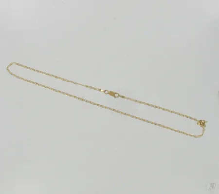 Kaulaketju, viallinen, pituus 40cm, 750, paino 4,1g Paino: 4,1 g