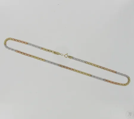 Kaulaketju, pituus 41,5cm, 925, paino 9,5g Paino: 9,5 g