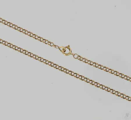 Bismark-kaulaketju, pituus 44cm, 585, paino 3,8g Paino: 3,8 g