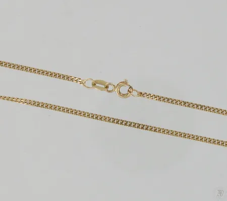 Panssarikaulaketju, pituus 45,5cm, 585, paino 4,5g Paino: 4,5 g