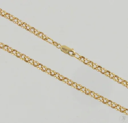 Papukaulaketju, pituus 45cm, 585, paino 8,8g Paino: 8,8 g
