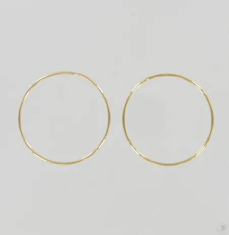 Korvarenkaat, Ø 60mm, 585, paino 3,9g Paino: 3,9 g