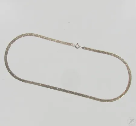 Kaulakoru, pituus 42cm, 925, paino 11,1g Paino: 11,1 g