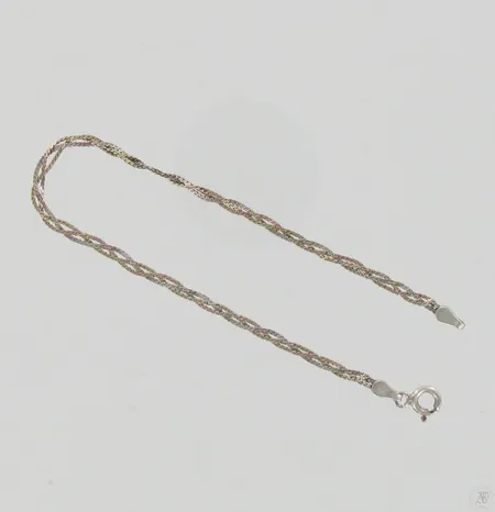 Ranneketju, pituus 180mm, 925br, paino 1,8g Paino: 1,8 g