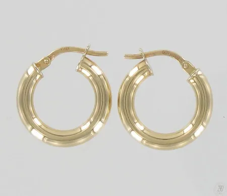 Korvarenkaat, Ø 17mm, 585, paino 1,9g Paino: 1,9 g
