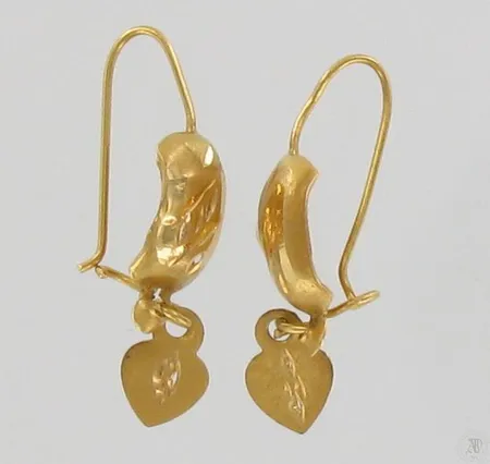 Vialliset korvakorut, korkeus 30mm, 875, paino 1,2g Paino: 1,2 g