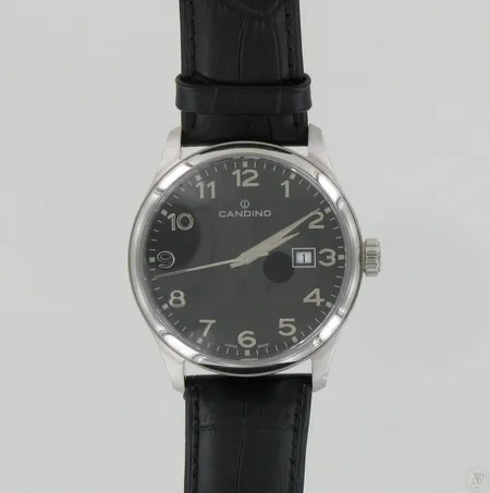 Teräsrannekello Candino, C4455, quartz, taulun Ø 43mm, hihnan pituus 210mm, uudenveroinen