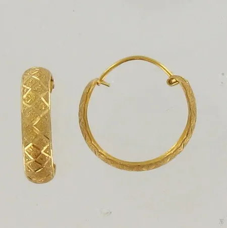 Korvakorut, Ø 23mm, 900, paino 3,8g Paino: 3,8 g