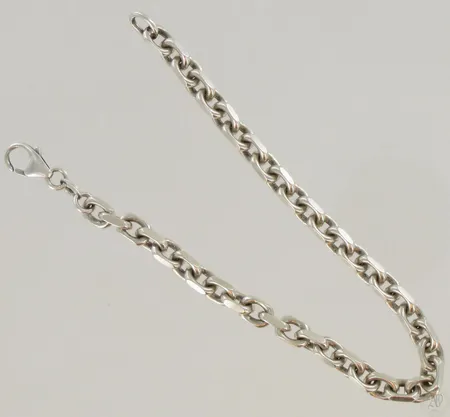 Ankkuriranneketju, pituus 225mm, 925, paino 21,3g Paino: 21,3 g