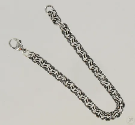 Ranneketju, pituus 215mm, leveys 6mm, 925, paino 20,9g Paino: 20,9 g