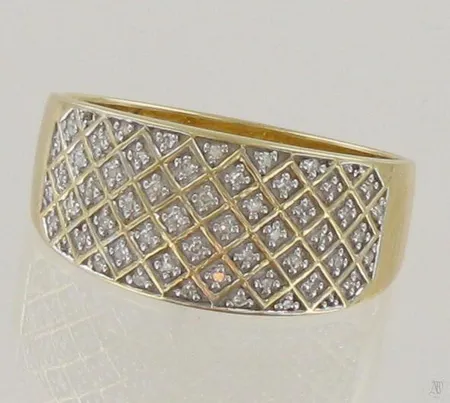 Timanttisormus 52xn.0.005ct, koko 18, 585, paino 3,5g Paino: 3,5 g
