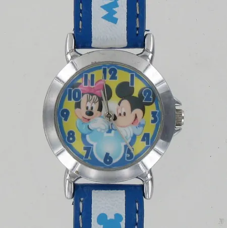 Rannekello Disney, quartz, taulun Ø 27mm, paristo loppunut