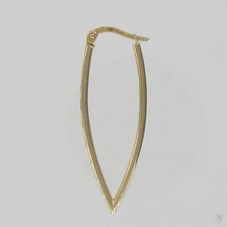Korvakoru, korkeus 38mm, 585, paino 0,8g Paino: 0,8 g