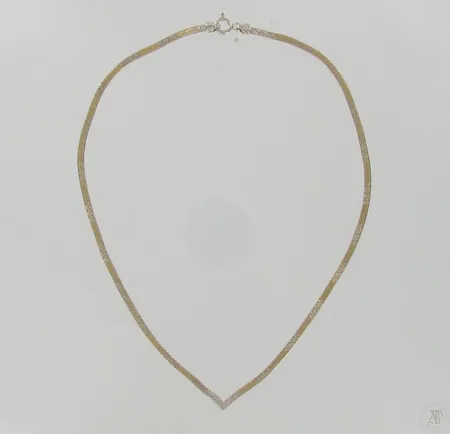Kaulakoru, pituus 42cm, 925, paino 6,7g Paino: 6,7 g