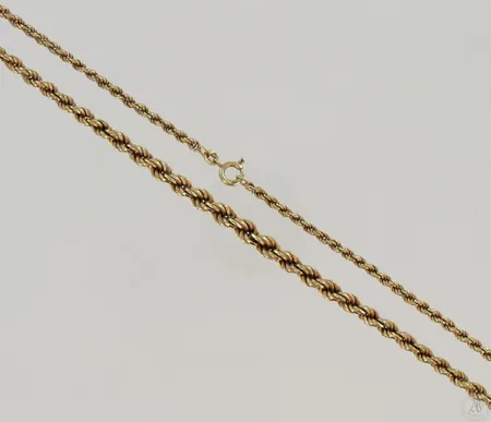 Cordellkaulaketju, pituus 45,5cm, 585, paino 10,4g Paino: 10,4 g