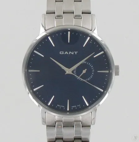 Teräsrannekello Gant, quartz, Ø 41mm, hihnan pituus 18cm, laatikko