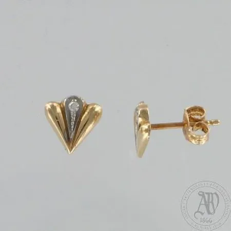 Timanttikorvanapit 2xn.0.01ct, korkeus 79mm, 585, paino 0,9g Paino: 0,9 g