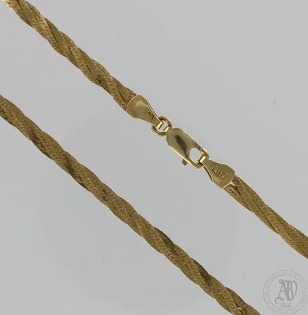Kaulaketju, pituus 43cm, 585, paino 6,0g Paino: 6   g