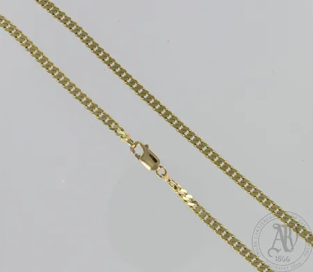 Panssarikaulaketju, pituus 52cm, 585, paino 23,2g Paino: 23,2 g
