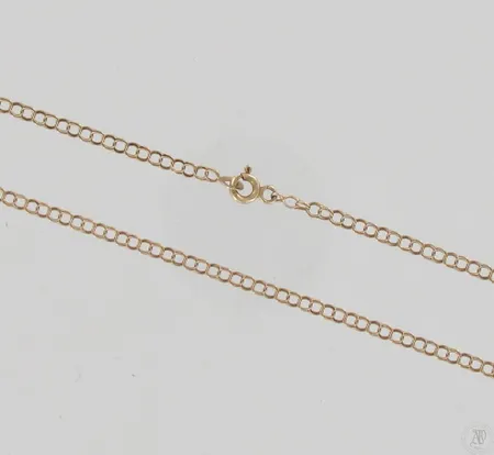 Kaulaketju, pituus 45cm, 585, paino 2,8 g Paino: 2,8 g