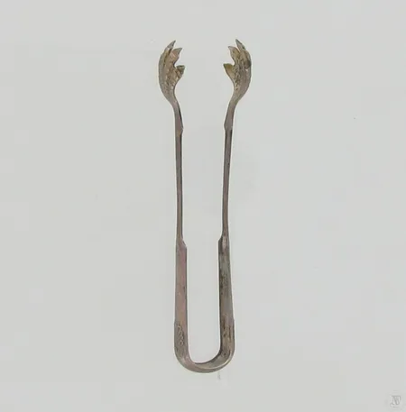 Sokeripihdit, Musla, kaiverrettu, pituus 105mm, 813, paino 15,5g Paino: 15,5 g