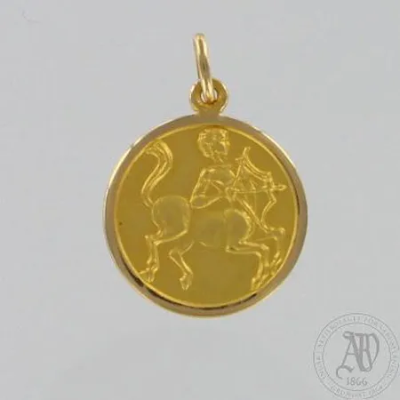 Horoskooppiriipus, Ø 22mm, 750, paino 4,2g Paino: 4,2 g