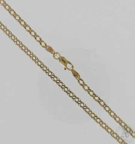 Kaulaketju, pituus 40cm, 585, paino 5,2g Paino: 5,2 g