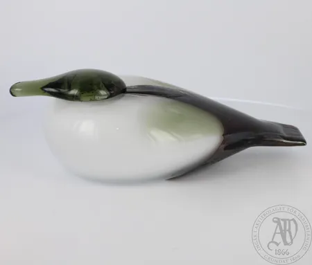 Lasilintu, Oiva Toikka Haahka, signeeraamaton, pituus 22cm. Nouto ainoastaan myymälästä.