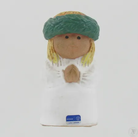 Kynttilänjalka, design Lisa Larsson, Gustavsberg Sweden, Advent 3, korkeus 115mm.