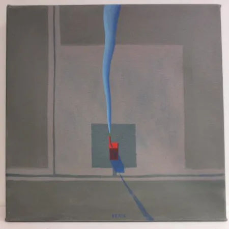 Akryylimaalaus, signeeraus Kristian Krokfors 1993, mitat 27x27x2cm. Hintaan lisätään Tekijänoikeuslain mukainen jälleenmyyntikorvaus 5%, johon lisäämme voimassa olevan alv:n mikäli viimeineinen huutohinta ylittää 255,0 euroa.