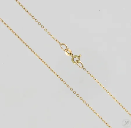 Kaulaketju, pituus 48cm, 585, paino 1,5g Paino: 1,5 g