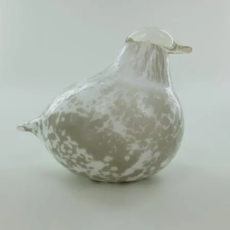 Lasilintu Kiiruna, design Oiva Toikka, ei signeerausta, korkeus 60mm