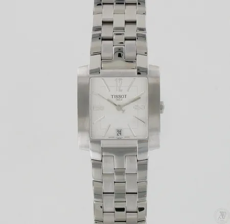 Teräsrannekello Tissot 1853, quartz, L860/960, taulun mitat 30x30mm, hihnan pituus 200mm